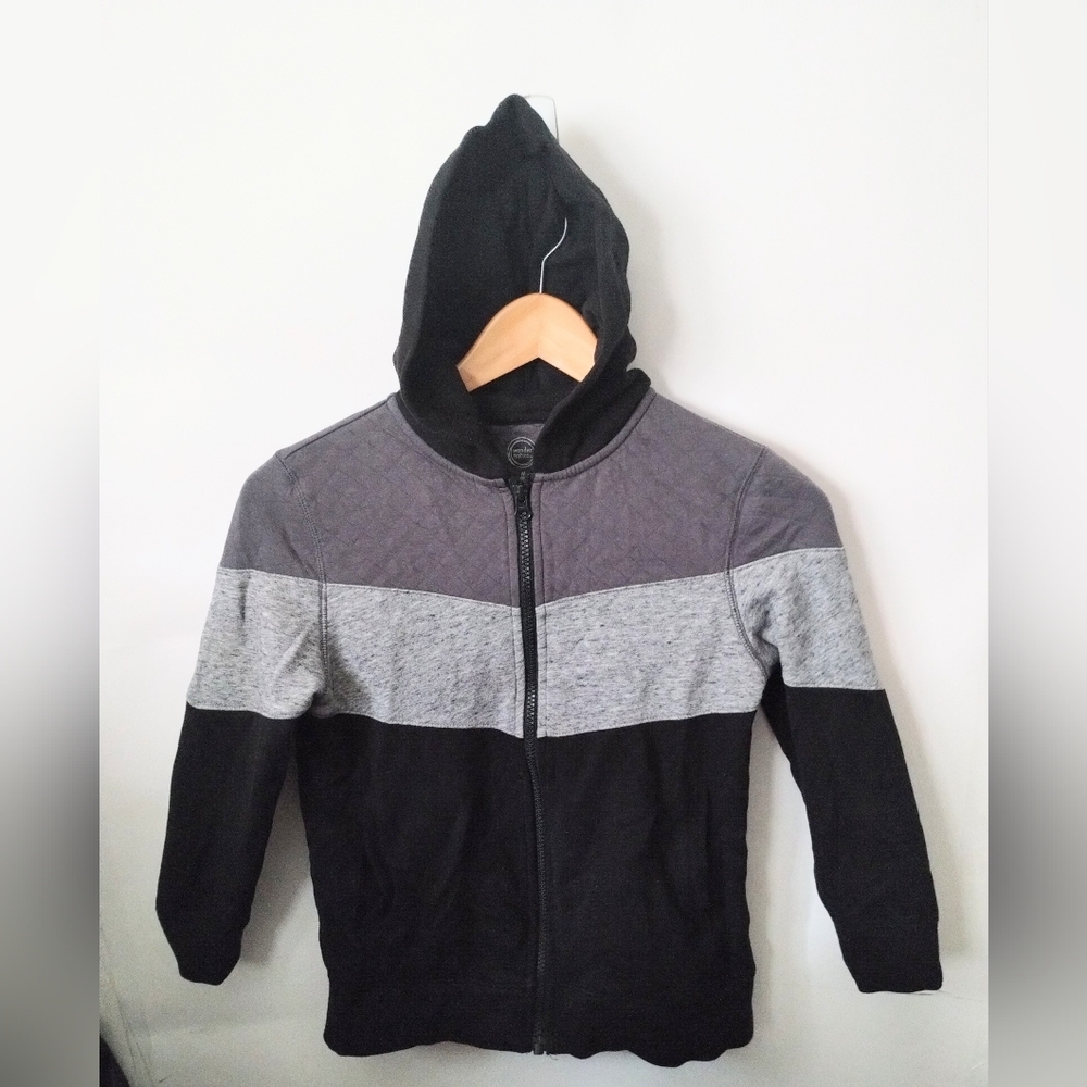 Wonder Nation Boys Zip Hood Jacket